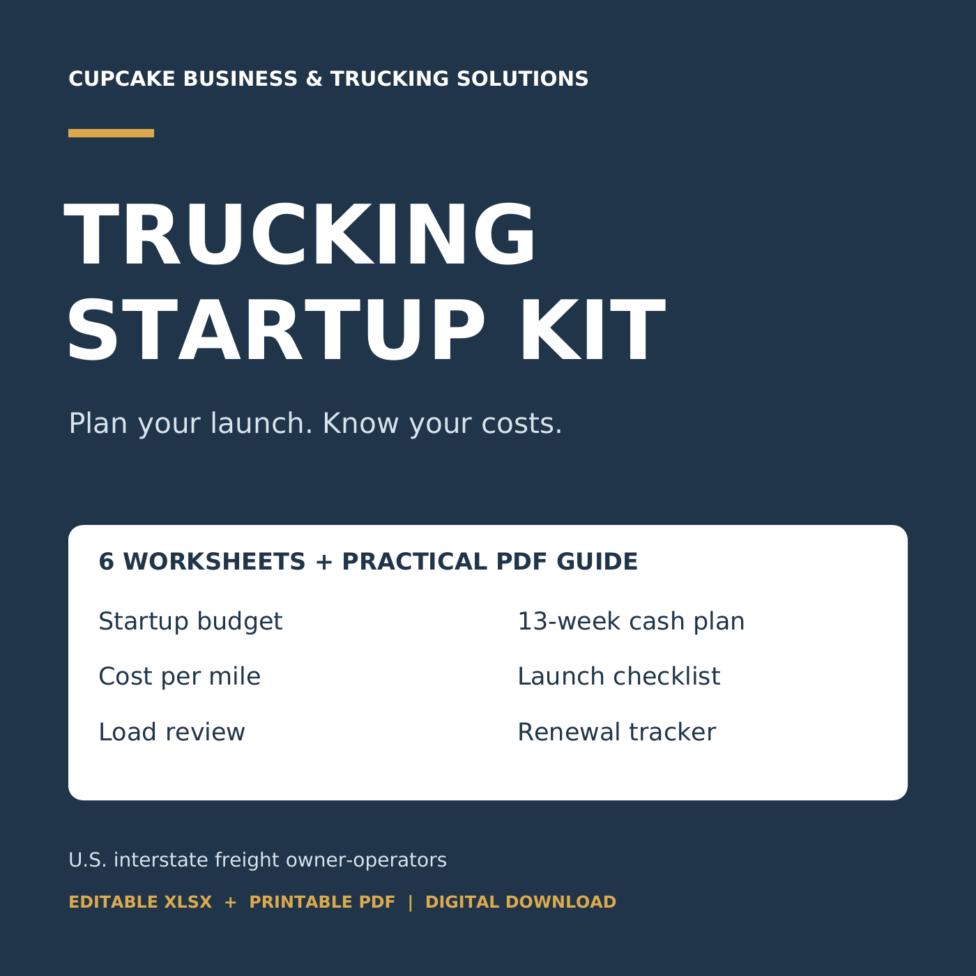 Trucking Startup Kit preview